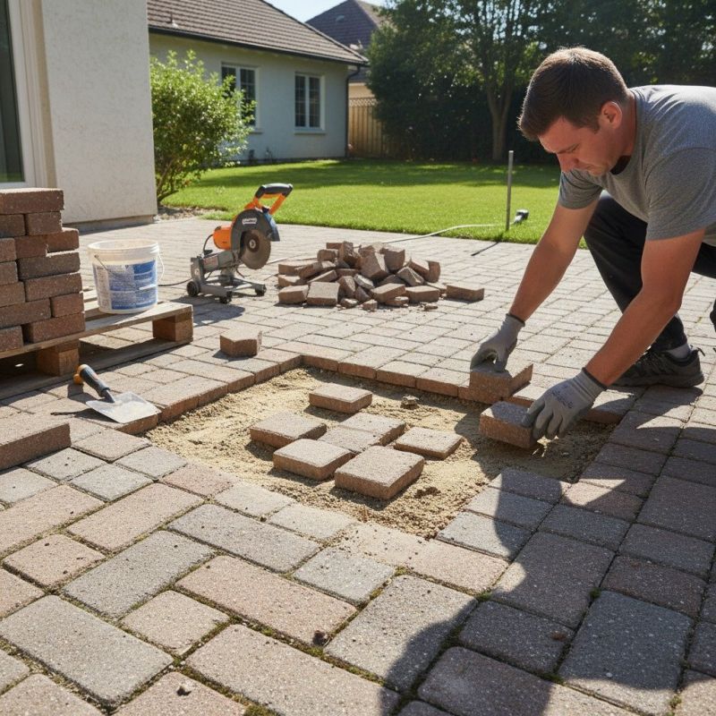 Brick Paver Repair